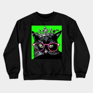 Cats Rule, okay Crewneck Sweatshirt